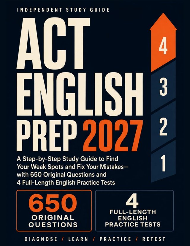 Cover of ACT English Prep 2027
