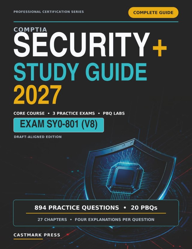 Cover of CompTIA Security+ Study Guide 2027