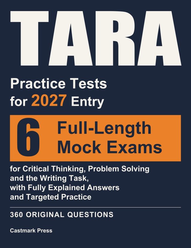 Cover of TARA Practice Tests for 2027 Entry
